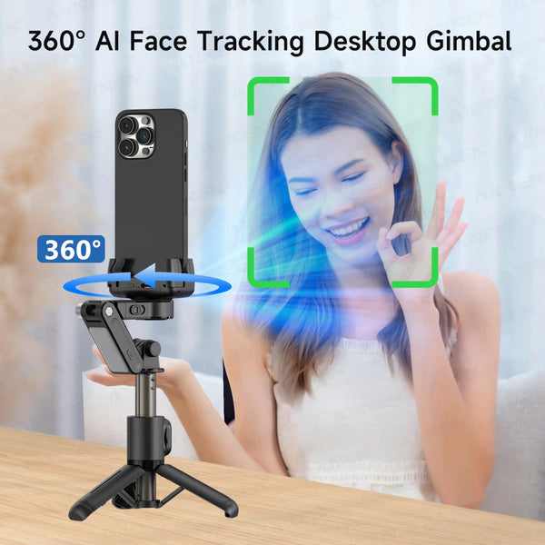 Smart Selfie Stick with Face Tracking