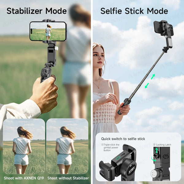 Smart Selfie Stick with Face Tracking